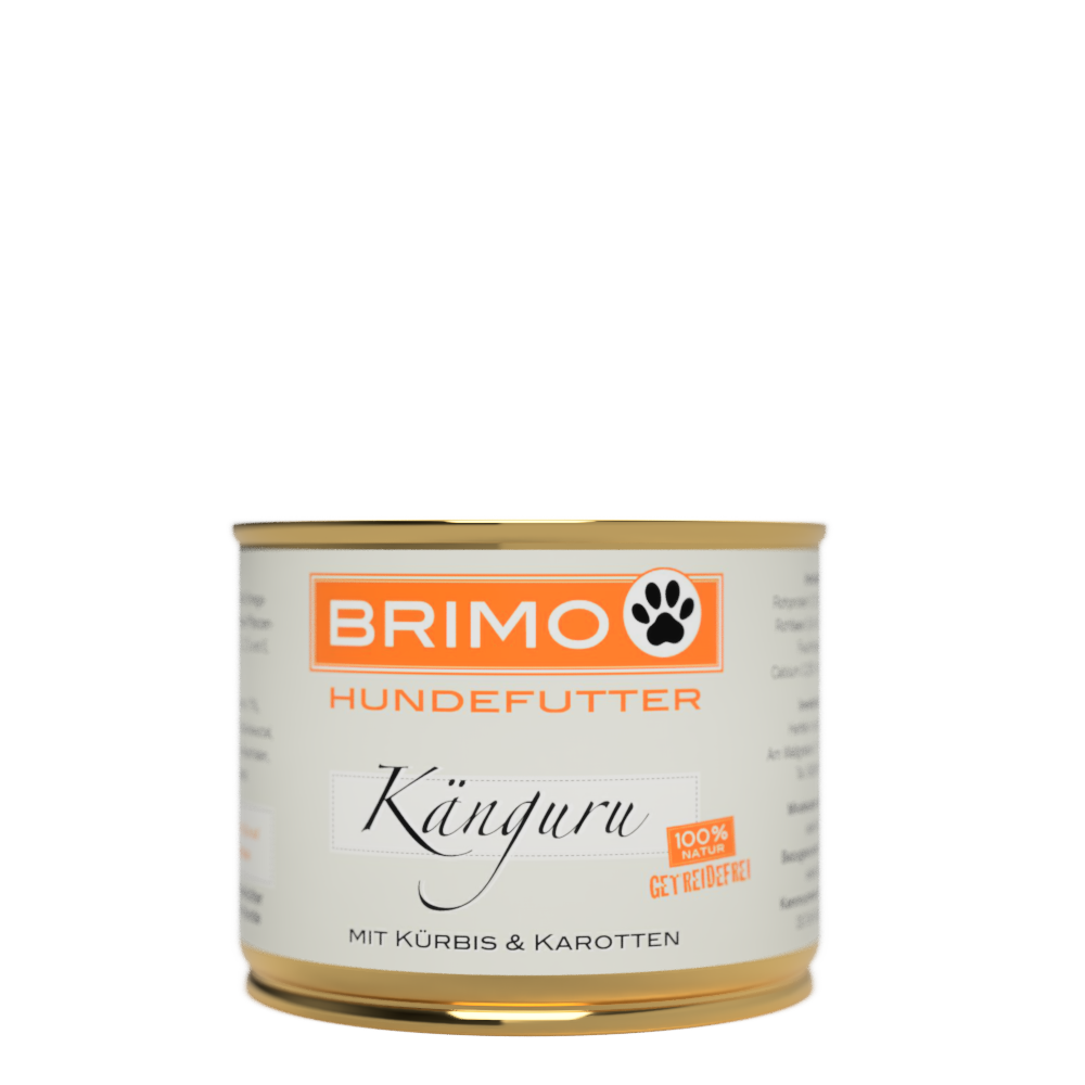 BRIMO Känguru mit Kürbis